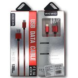  DATA KABAL WCA-002 IPHONE 2,1A 1,2M CRVENA WEWO | Eponuda.ba