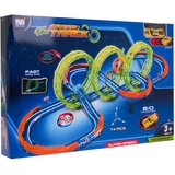  Staza za autiće Extreme Race - 74 elemenata | shoptok.hr