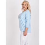 RELEVANCE Blouse-RV-BZ-7500.28X-light blue | Shoptok.si