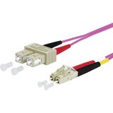 Metz Connect 151S1EOJO20E steklena vlakna optična vlakna priključni kabel [2x moški konektor SC - 2x LC-vtič] 50/125 µ Multimode OM4 2.00 m, (20437536) | Shoptok.si