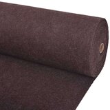  Svečani tepih rebrasti 1 2 x 20 m smeđi | shoptok.hr