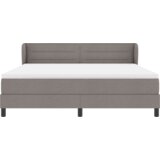 Box Spring Krevet s Madracem Taupe 180x200 cm Tkanina | shoptok.hr