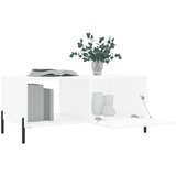  Stolić za kavu bijeli 90 x 50 x 40 cm od konstruiranog drva | shoptok.hr