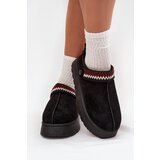 Boto Women's Low Snow Boots With Moving Strap And Embroidery On Platform Black Lyrisse | shoptok.hr
