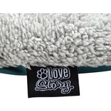 Love Story Plavi putni krevetić za pse od sherpa flisa 80x50 cm Essentiel – | shoptok.hr