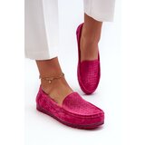 S. BARSKI Pink Women's Suede Moccasins S.Barski LR755 | shoptok.hr