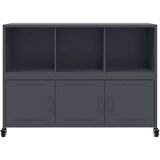  Komoda antracit 100,5x39x72 cm od čelika | shoptok.hr