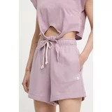 Champion Kratke hlače ženske, vijolična barva, E10009