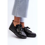 S. BARSKI Women's Lace-Up Platform Shoes Genuine Leather S.Barski | Shoptok.si