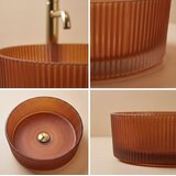REA Bath Nadgradni umivaonik Rea Suri Brown | shoptok.hr