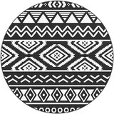 Maison Chic Zunanja Preproga, Rug črna Ø120 cm PP, (22122612) | Shoptok.si