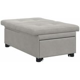  Krevet-sofa na razvlačenje Svijetlo siva 194 x 67 x 82 cm | shoptok.hr