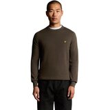 Lyle & Scott Puloverji Cotton Merino Crew Neck Jumper KN2110VC Kostanjeva Cene