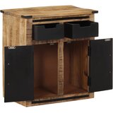  Komoda s 2 ladice 55 x 35 x 60 cm od masivnog drva manga | shoptok.hr
