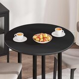  Gornji dio stola Crna Ø 80 x 1,5 cm Konstruirano drvo | Eponuda.ba