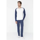 Trendyol Muški set pidžame Thmaw21Pt0879, Tamnoplavi Cene