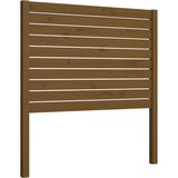 Posteljno vzglavje medeno rjavo 96x4x100 cm trdna borovina, (20645694) | Shoptok.si