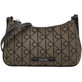 Calvin Klein Jeans EMBLEM AOP JACQUARD CONV MINI Crna Cijene