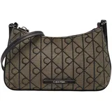 EMBLEM AOP JACQUARD CONV MINI Crna