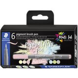 Staedtler vlaknato pisalo pigmentni čopič, pastelne barve, 6 kosov, (21655900) Cene