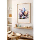 WALLXPERT Arteastermodel17-5070 Višenamenska Dekorativna Slika u Ram | Eponuda.com