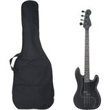 vidaXL Električna bas gitara za početnike s torbom crna 4/4 46 Cijene