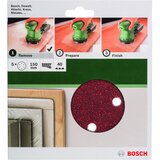 Bosch 5-delni set brusnih listova za ekscentar brusilice 2609256A29 | Eponuda.com