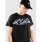 A-Lab Iridescent T-shirt washed black Cene
