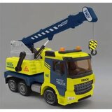 Magic Toys Power Truck Tovornjak z dvižnim žerjavom, s svetlobnimi in zvočnimi efekti 40cm | Shoptok.si