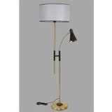 Opviq Forza Eskitme Lambader Silindir Açık Hasır Gri Abajurlu Light Grey Floor Lamp | Eponuda.com