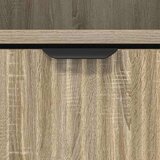 vidaXL Visoki ormarić za kupaonicu sonoma hrast 31.5 x 33 x 190 cm | shoptok.hr