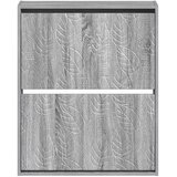  Ormar za cipele na zidu DELFT 71 x 17 x 86 cm Konstruirano drvo - Siva Sonoma | shoptok.hr