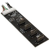 Kolink Notranje zvezdišče USB 2.0 - vključuje 60 cm USB in kabel Molex, (21405703) | Shoptok.si