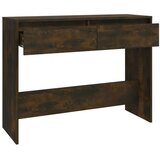 Konzolni stol boja hrasta 100x35x76,5 cm od konstruiranog drva | shoptok.hr