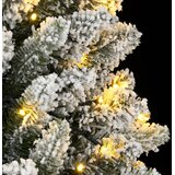  Umjetno božićno drvce s 300 LED žarulja i snijegom 210 cm | shoptok.hr