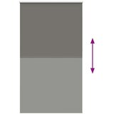 vidaXL roleta blackout siv 140x230 cm širina tkanine 136,6 cm | Shoptok.si