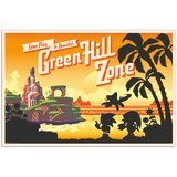 Grupo PLAKAT SONIC THE HEDGEHOG - PRIDITE SE IGRATI NA ČUDOVITO GREEN HILL ZONE, (20837047) | Shoptok.si