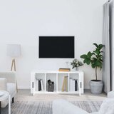 TV ormarić bijeli 100 x 35 x 40 cm od konstruiranog drva | shoptok.hr