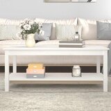  Stolić za kavu bijeli 110 x 55 x 45 cm od masivne borovine | shoptok.hr