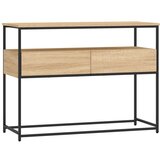  Konzolni stol boja hrasta sonome 100x40x75 cm konstruirano drvo | shoptok.hr