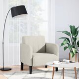SOFA fotelja s naslonima za ruke krem boje 54 cm baršunasta - Krema 1 | shoptok.hr