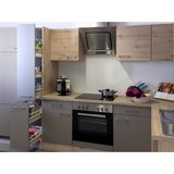 Flex-Well visoka izvlečna omara riva, barva hrasta, šampanjca | Shoptok.si