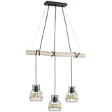 Honsel 60798 - Luster na sajli STRAW 3xE27/40W/230V
