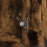  Komoda boja dimljenog hrasta 88x30x70 cm od konstruiranog drva | shoptok.hr
