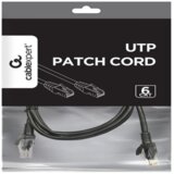  1.5M BK Gembird Mrezni kabl, CAT6 UTP Patch cord 1.5m black Cene