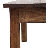  Stolić za kavu masivno obnovljeno drvo 98x73x45 cm | shoptok.hr