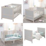 Roba Sivi dječji krevet s podesivom visinom 70x140 cm Easy Sleep – | shoptok.hr
