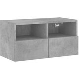 Maison Chic Stenska TV omarica - TV stojalo - Televizijska omarica betonsko siva 60x30x30 cm inženirski les, (21700096) Cene