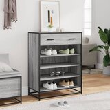  za cipele Sivi Sonoma Konstruirano drvo i metal | shoptok.hr