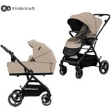 Kinderkraft otroški voziček 2v1 yoxi™ sand beige Cene